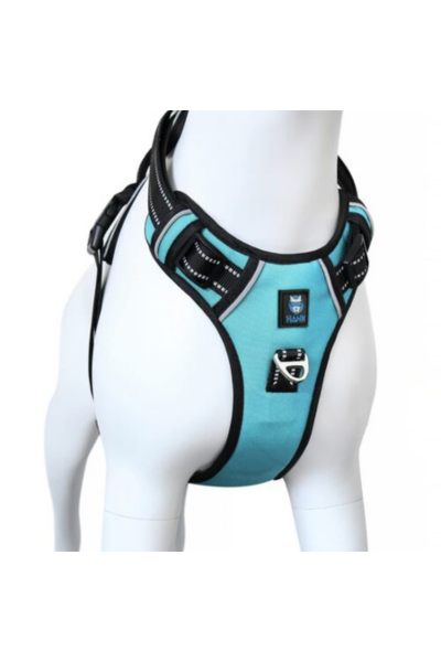 best 1 dog with harness Adjustable Dog Belts Night Reflective